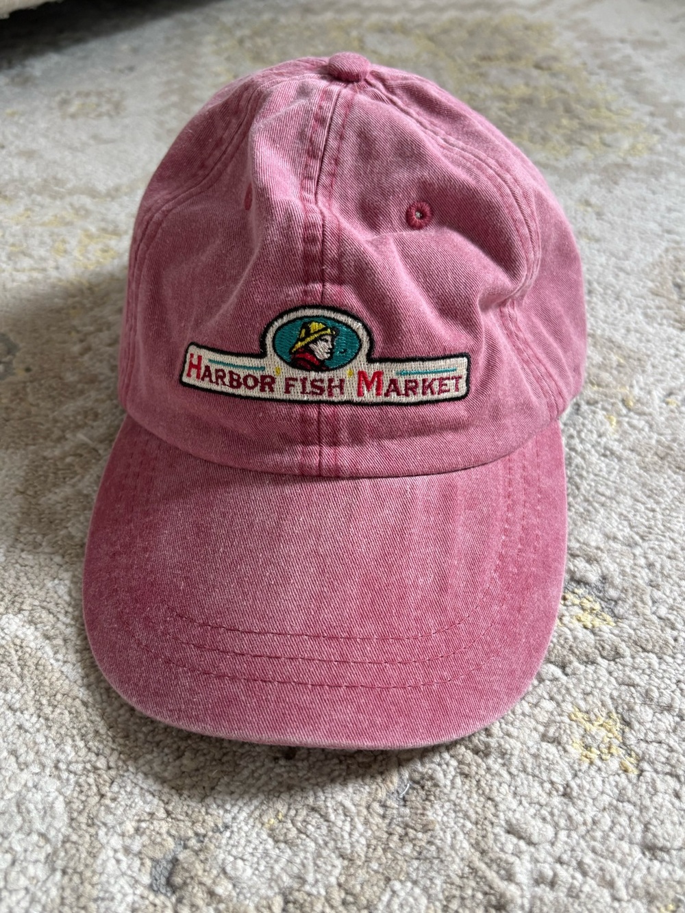 Harbor Fish Market Portland Maine Ball Cap Hat